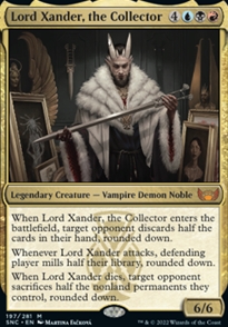 "Lord Xander, the Collector"